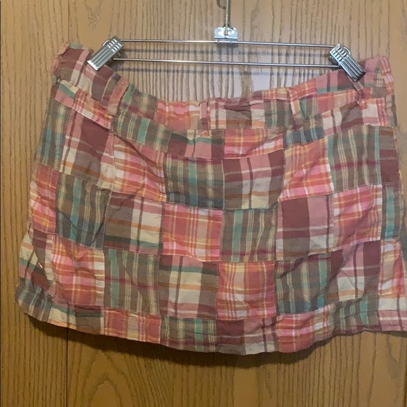 Checker colorful patches Mini skirt - Picture 4 of 4